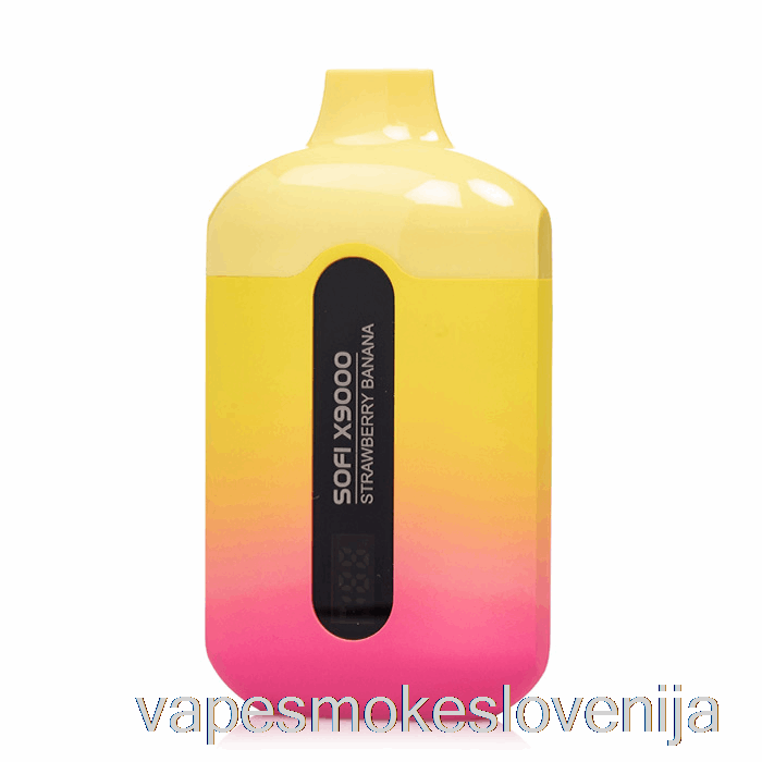 Vape Slovenija Sofi X9000 Smart Za Enkratno Uporabo Jagoda Banana